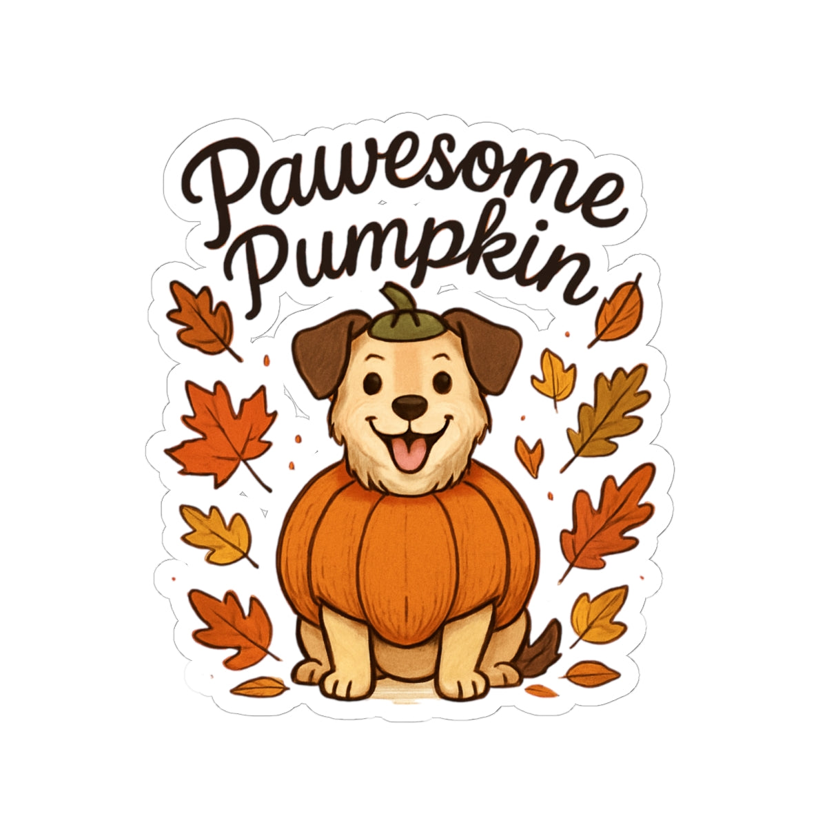 Sticker Pack – Kiss-Cut Stickers: Power Some Pumpkin