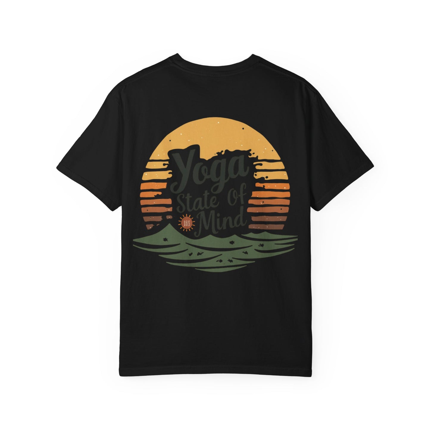 Yoga State of Mind T-Shirt, Unisex Tee for Yoga Lovers, Gift for Meditation Practitioners, Casual Wear, Beach Shirt, Relaxation Apparel