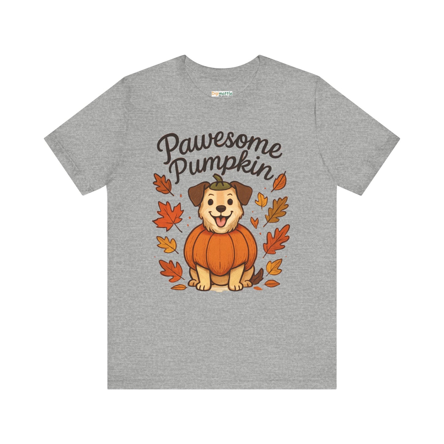 Pet Costumes Tee – Fall Pumpkin Power Unisex Jersey
