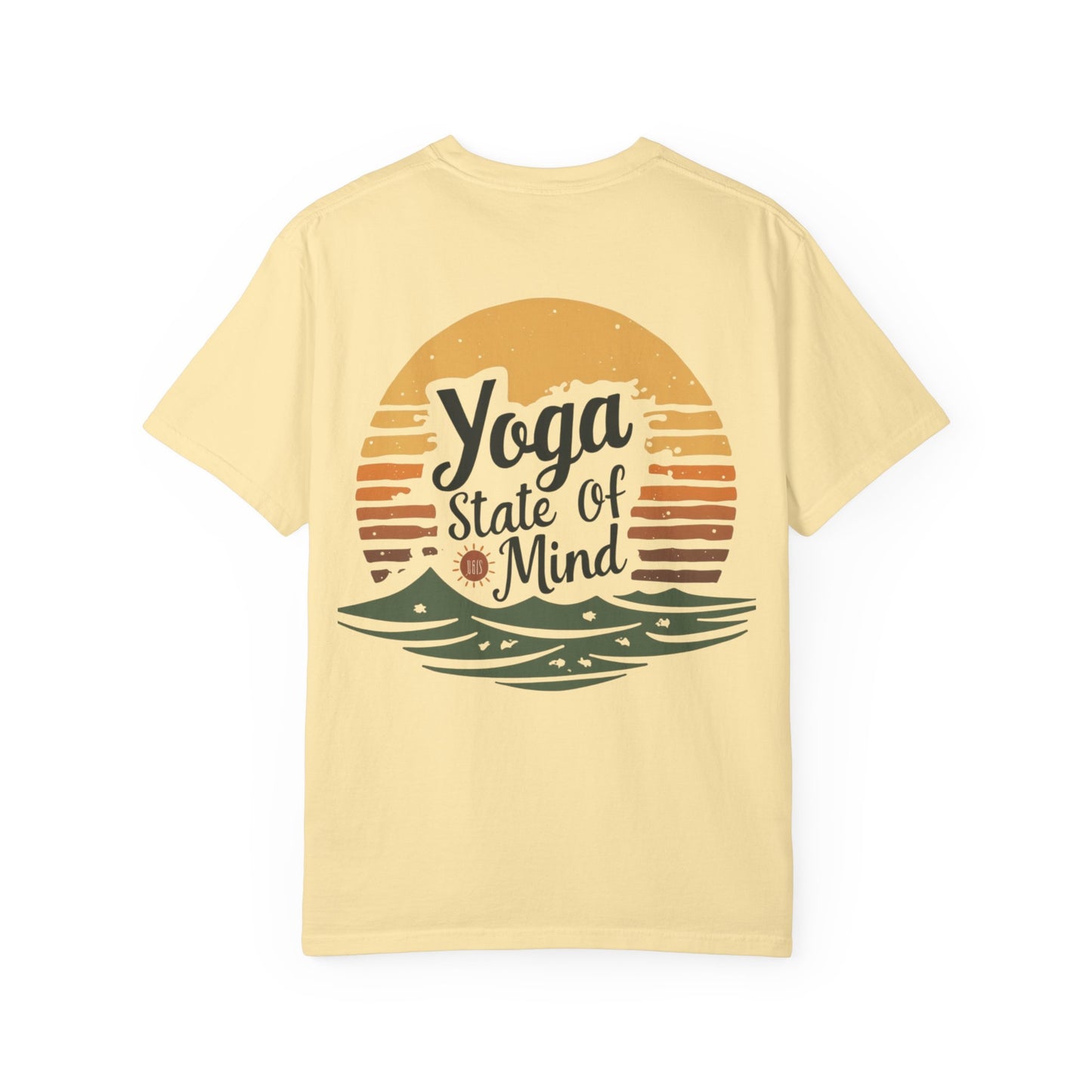 Yoga State of Mind T-Shirt, Unisex Tee for Yoga Lovers, Gift for Meditation Practitioners, Casual Wear, Beach Shirt, Relaxation Apparel