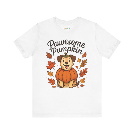 Pet Costumes Tee – Fall Pumpkin Power Unisex Jersey