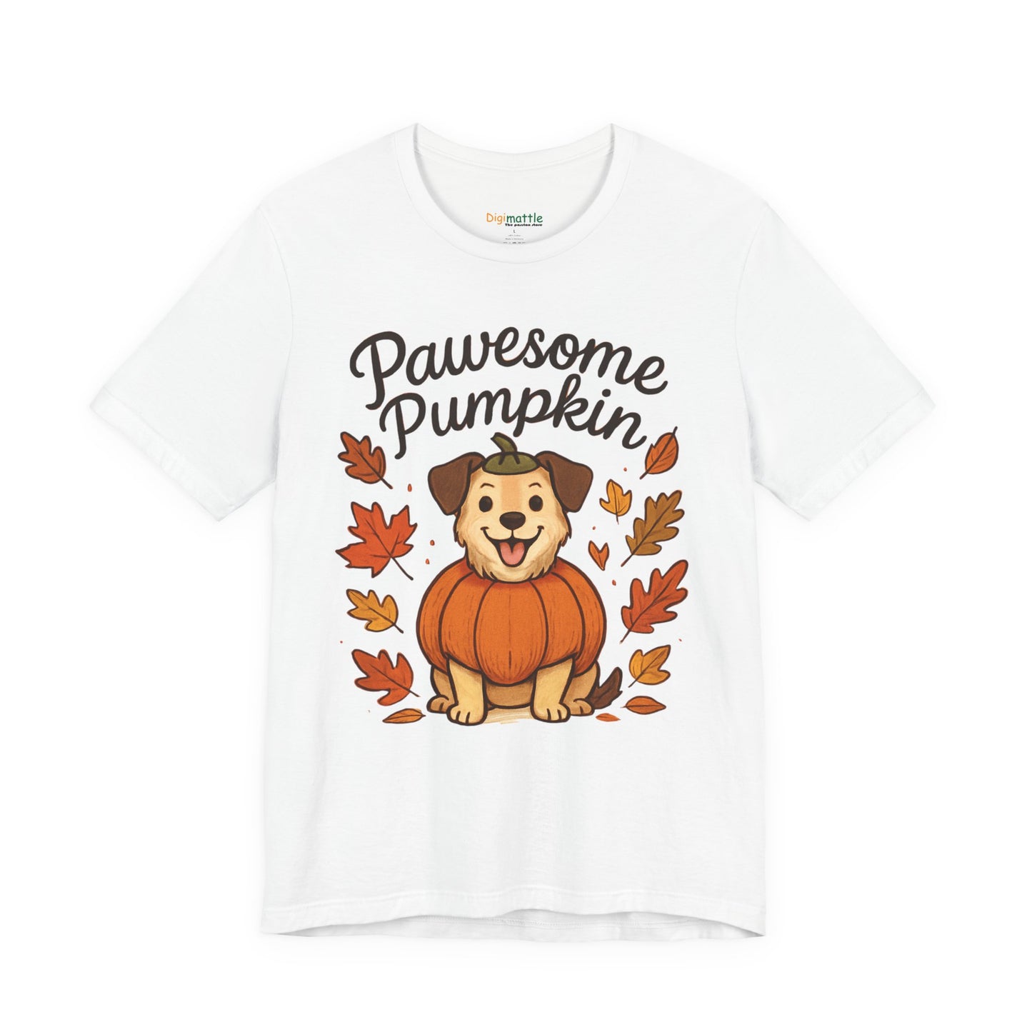 Pet Costumes Tee – Fall Pumpkin Power Unisex Jersey