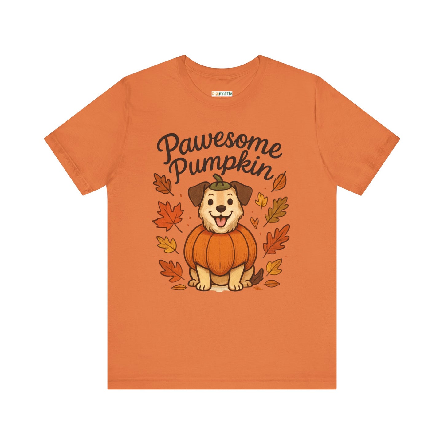 Pet Costumes Tee – Fall Pumpkin Power Unisex Jersey