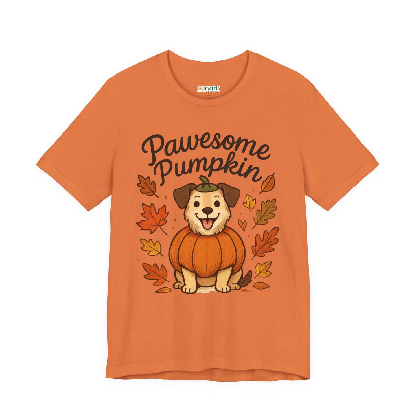 Pet Costumes Tee – Fall Pumpkin Power Unisex Jersey