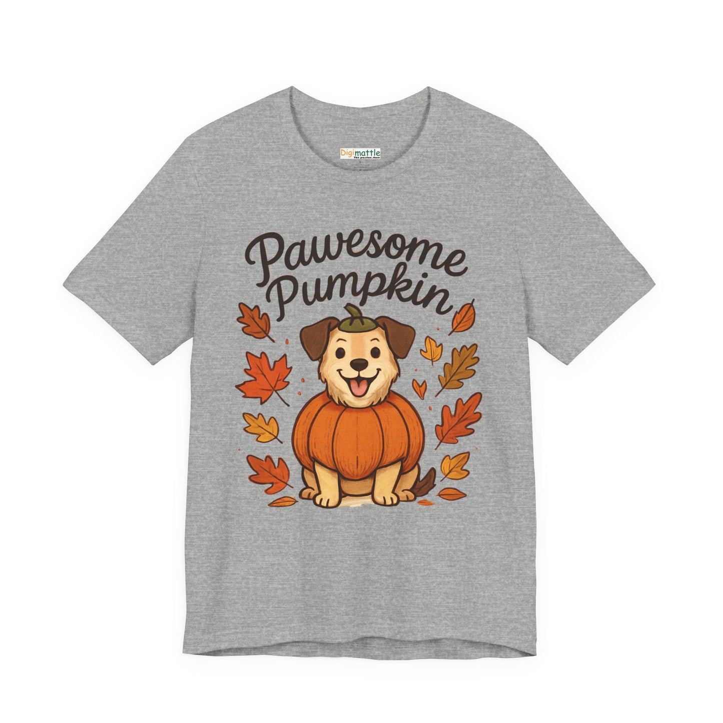 Pet Costumes Tee – Fall Pumpkin Power Unisex Jersey